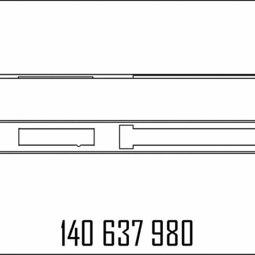 140637980 - PANEL 180 FOR ZV HOLDER S MPD MR   STAINLESS STEEL